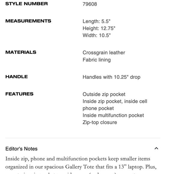 Coach Teal Green Gallery Tote Bag, Crossgrain leather NWOT - Picture 11 of 11